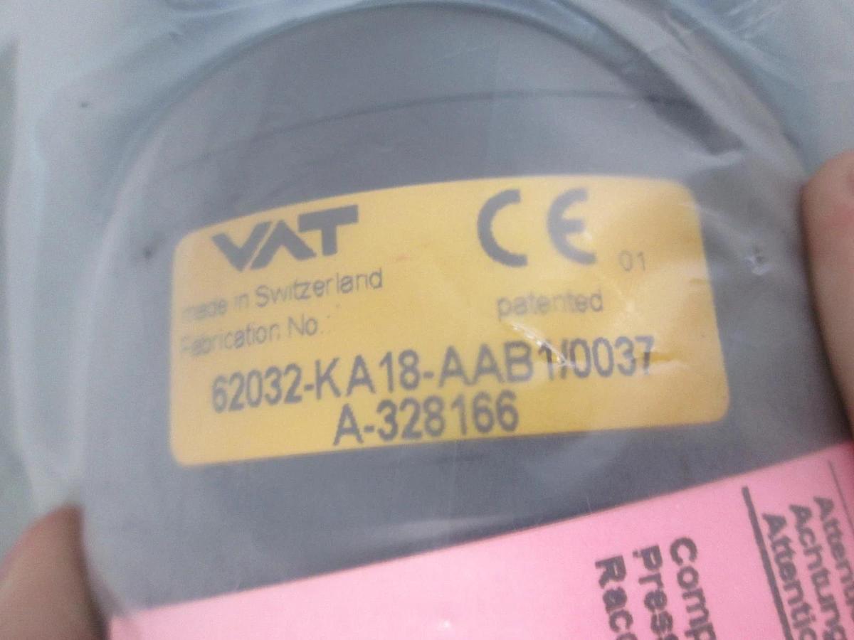 VAT Inc., 62032-KA18-AAB1/0037, Control Angle Valve w/ Manual, New