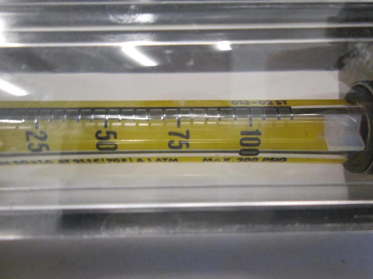 Used Cole Parmer, PMR1-010934, Flowmeter, 5-100, Used, Lot of 2