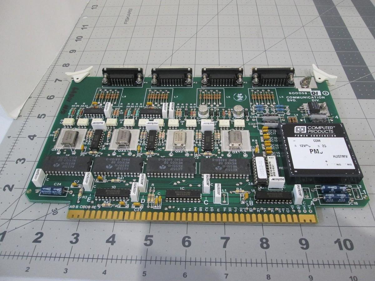 Used SVG, 600058-01, Communication PCB Assy, New