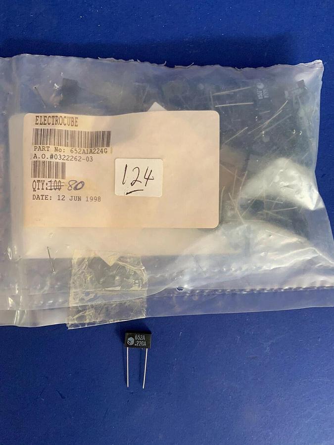 Electrocube 652A1A224G Fixed Capacitor , Lot of 70+