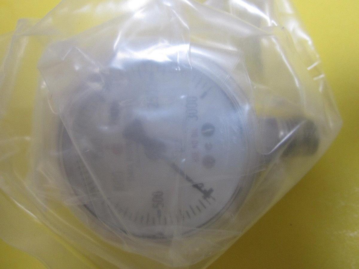 Data Inst. High Purity Pressure Gauge, Cleanrm, 0-3000 psi, 1/4 MNPT, PG1LM3000