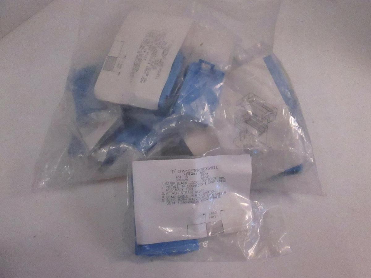 TB Ansley "D" Connector Back shell Assy, NIP, Lot of 22