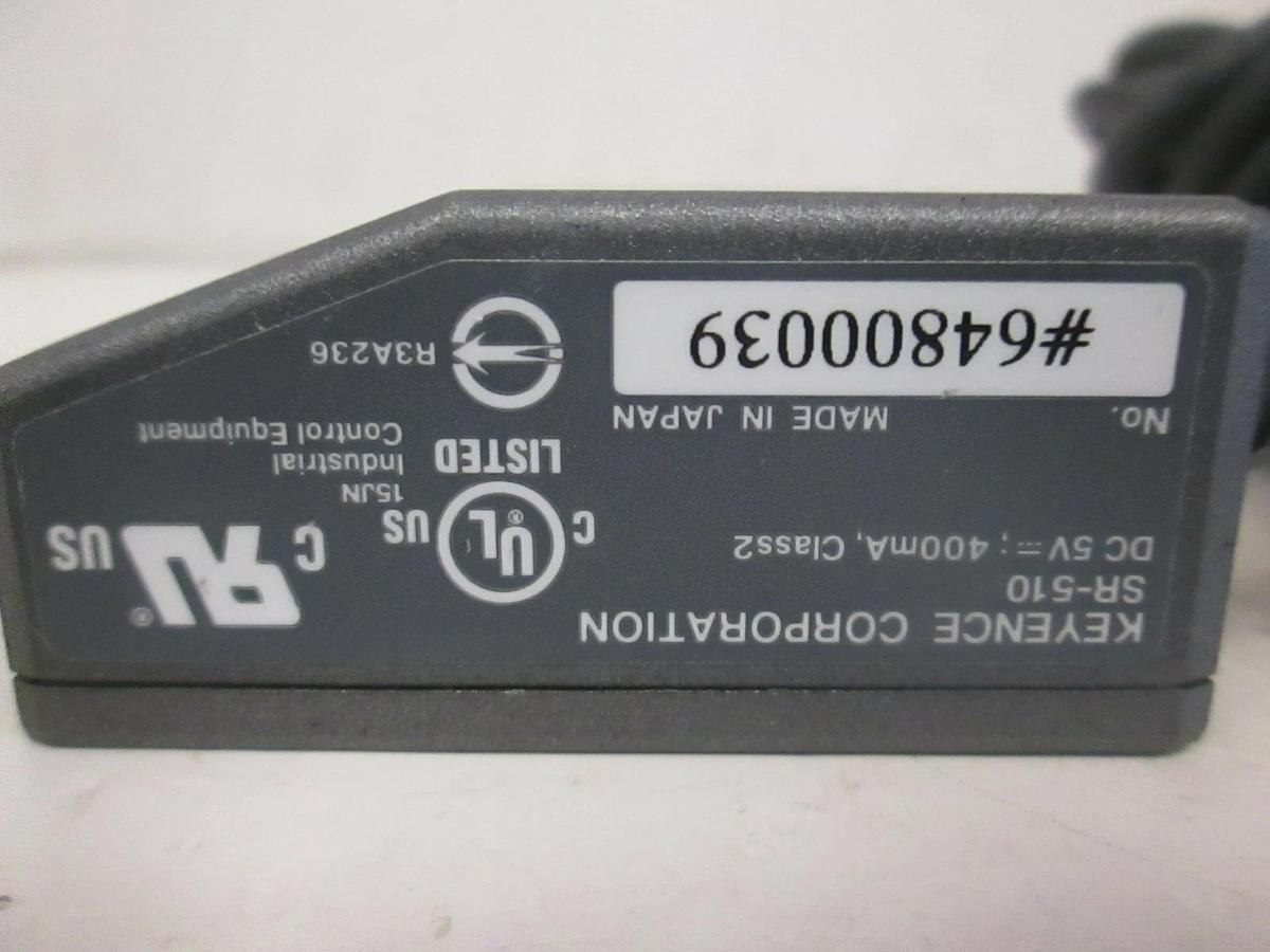 Used Keyence, 2D Code Reader, SR-510, Used
