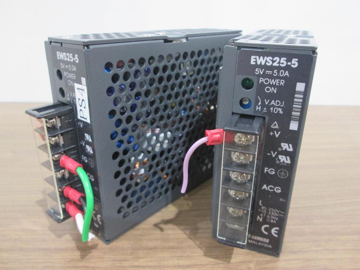 Used Lambda, EWS25-5, Power Supply, 5V, Used, Lot of 2