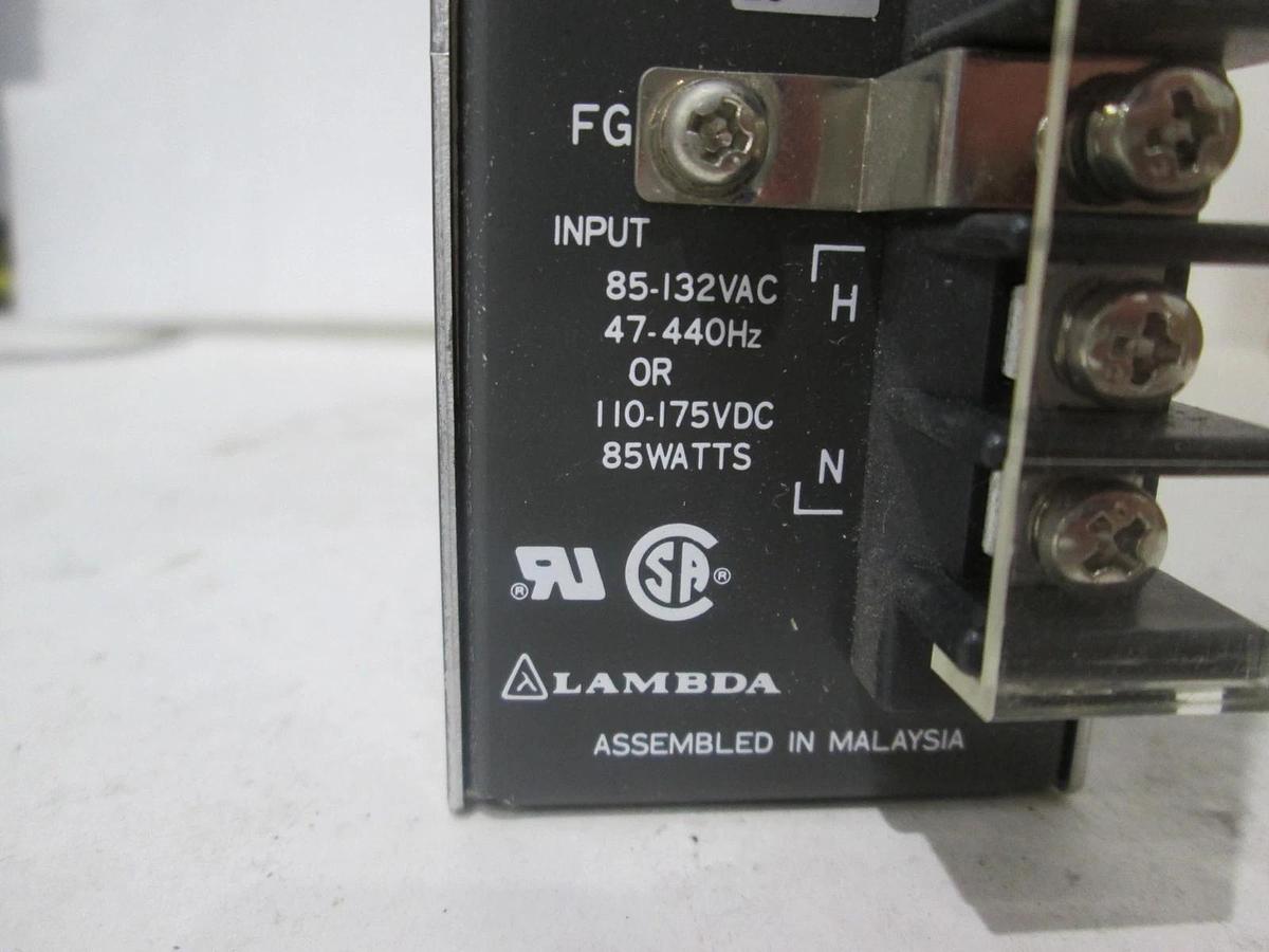 Used Lambda, LUD-15-44, Power Supply, Input, 85-132VAC, 47-440Hz, 110-175VDC, Used