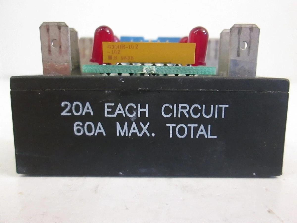 Used Watkins Johnson, Quad Relay Interface PCB, 905718-001