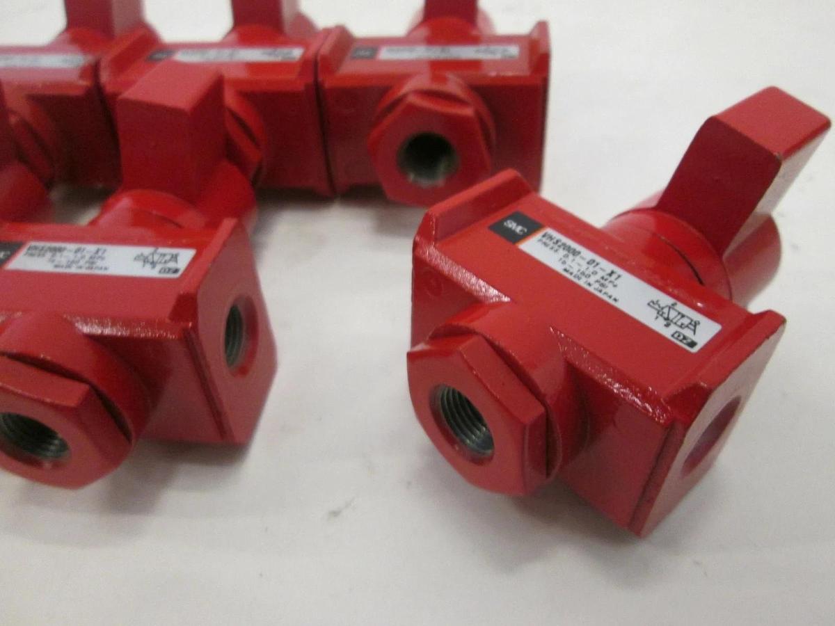 Used SMC, VHS2000-01-X1, Control Valve, Used, Lot of 6