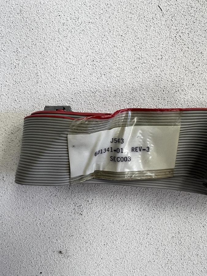 Used SVG VTR Ribbon Cable P/N 601341-01 ASSY HRNS GAS STATUS 26 Pin, Used