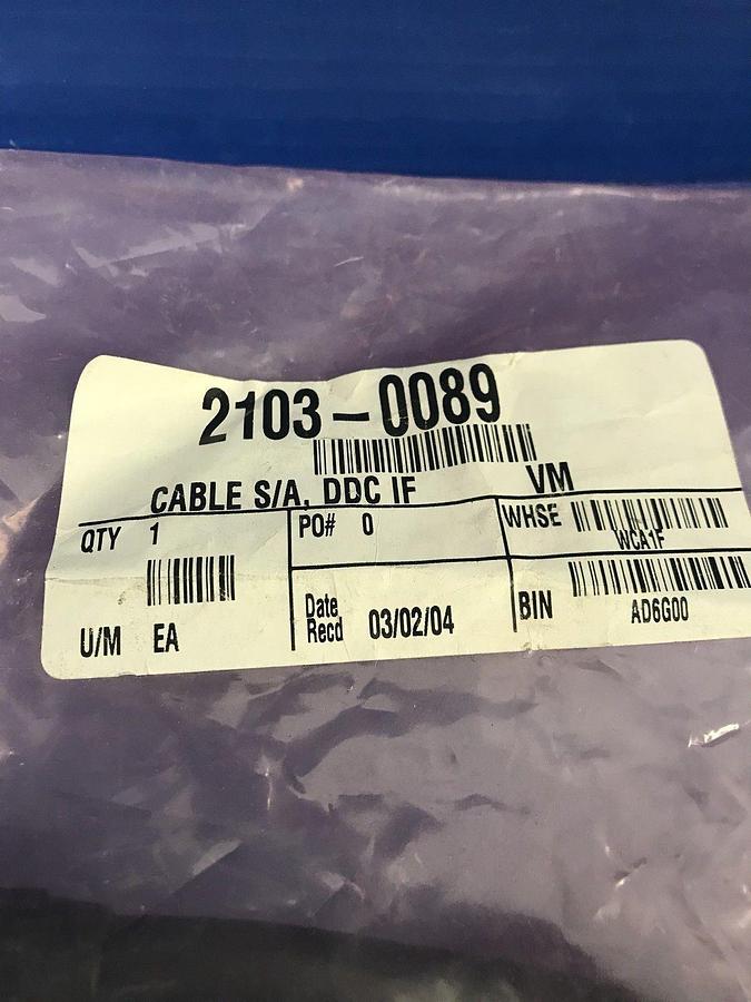 AMAT 2103-0089 Cable S/A, DDC IF VM, New