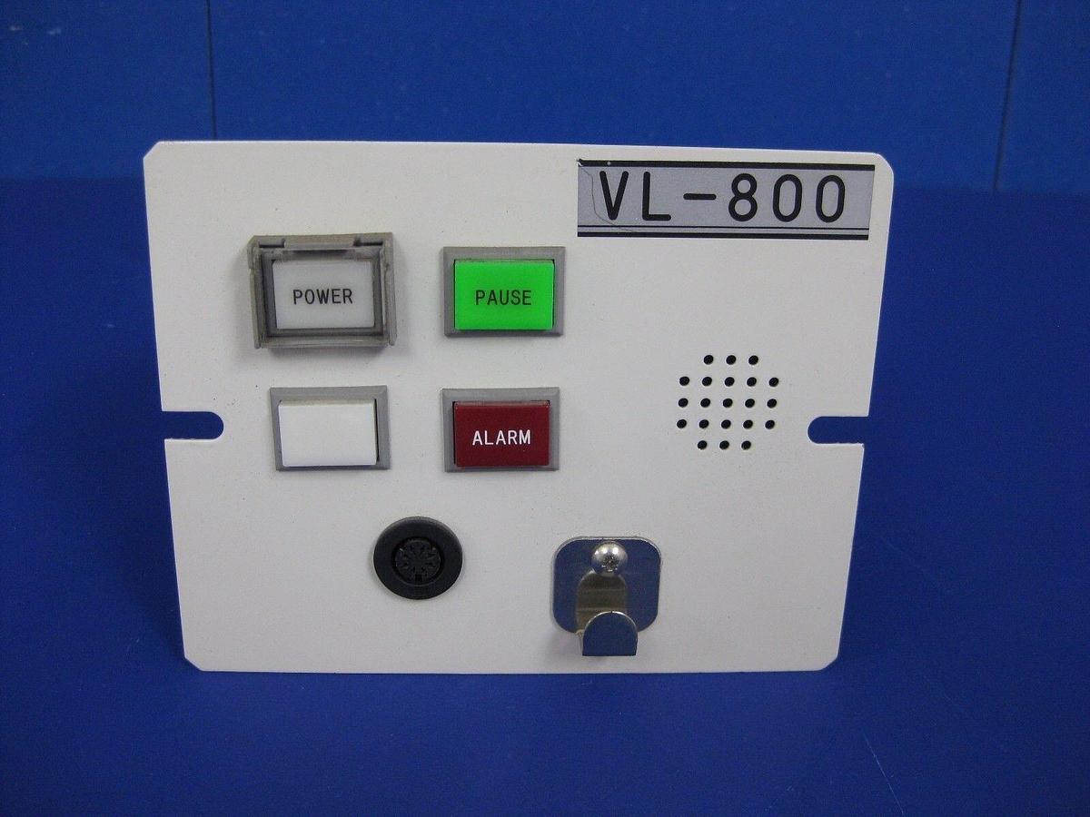 Used TEL Tokyo Electron VL-800 Control Panel, Power/Pause/Alarm, Used