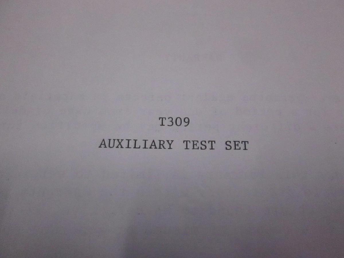 Used Wilcom T309 Auxiliary Test Set, Used