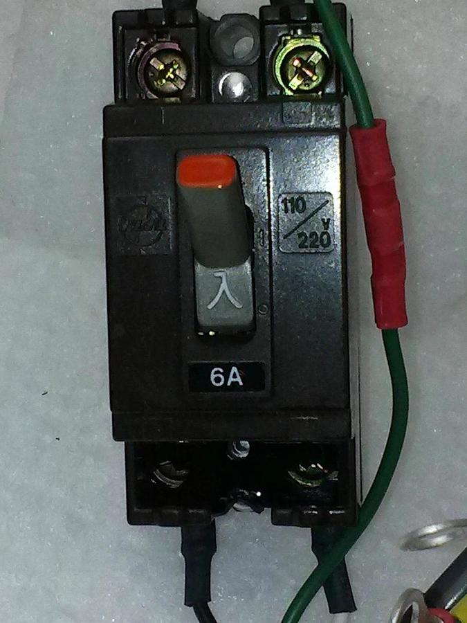Used TEL Tokyo Electron Gas Box Power Strip with On/Off Switch, Used