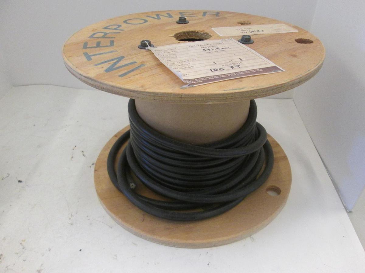 INTERPOWER/HELUKABEL GmbH, 86020200, CABLE,POWER 5 COND 16AMP VDE, New, 23FT