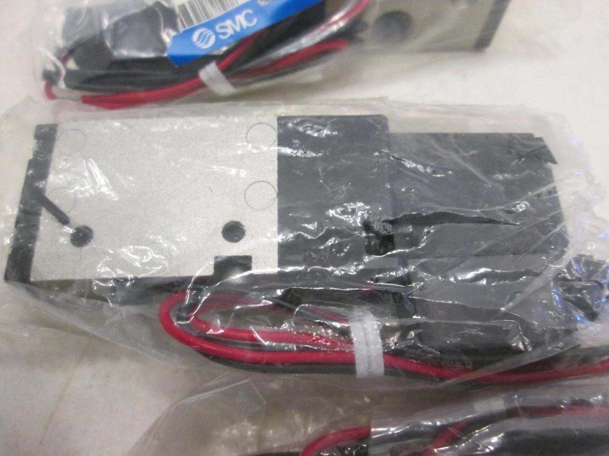 SMC, Solenoid Valve, NVZ512-5MZ-01T, New, Lot of 4