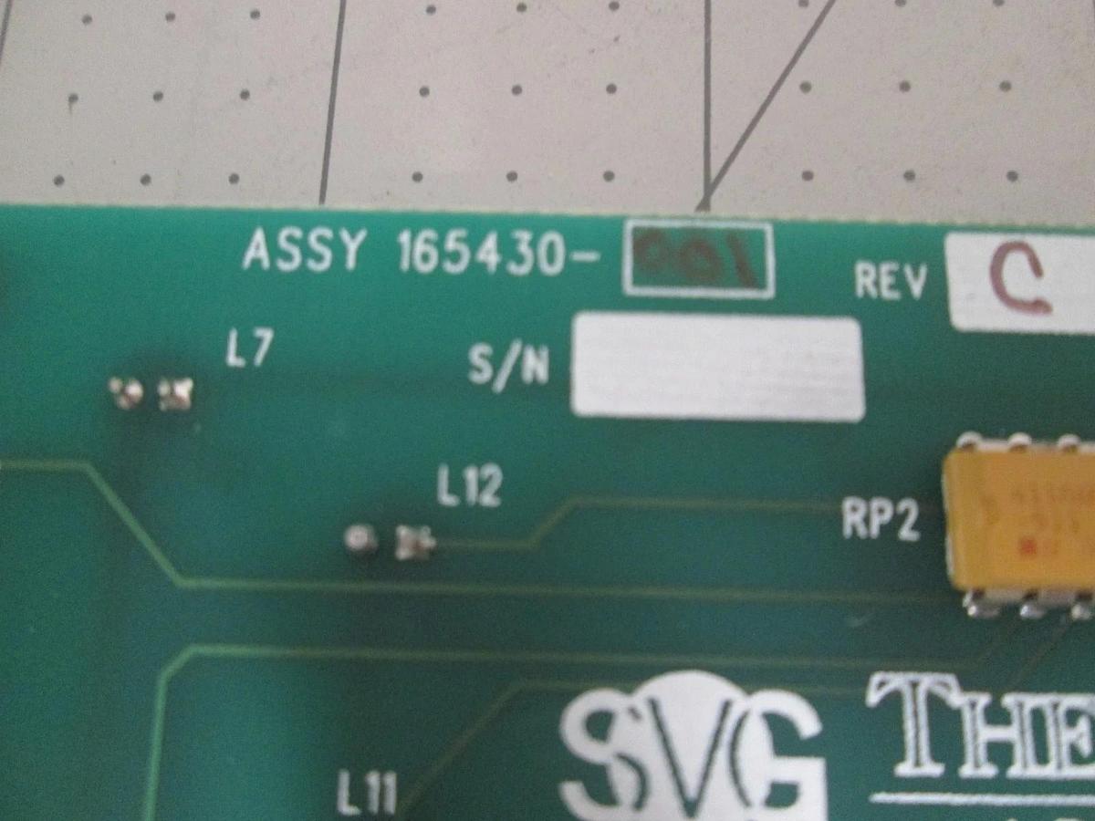 Used SVG, 165430-001, Carousel Cassette Status Panel, PCB Assy, New
