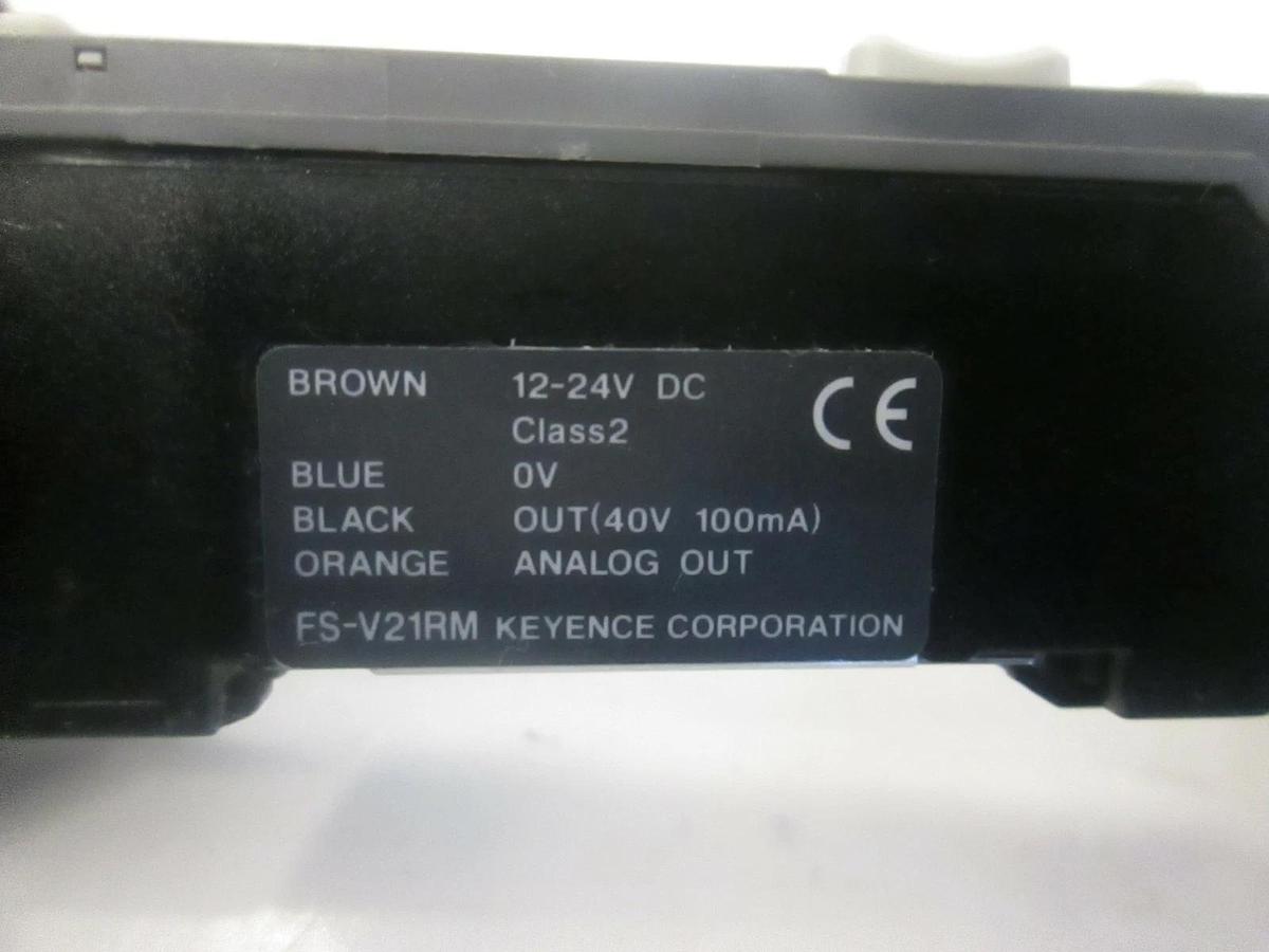 Used Keyence, Digital Fiber Sensor, FS-V21RM, Used
