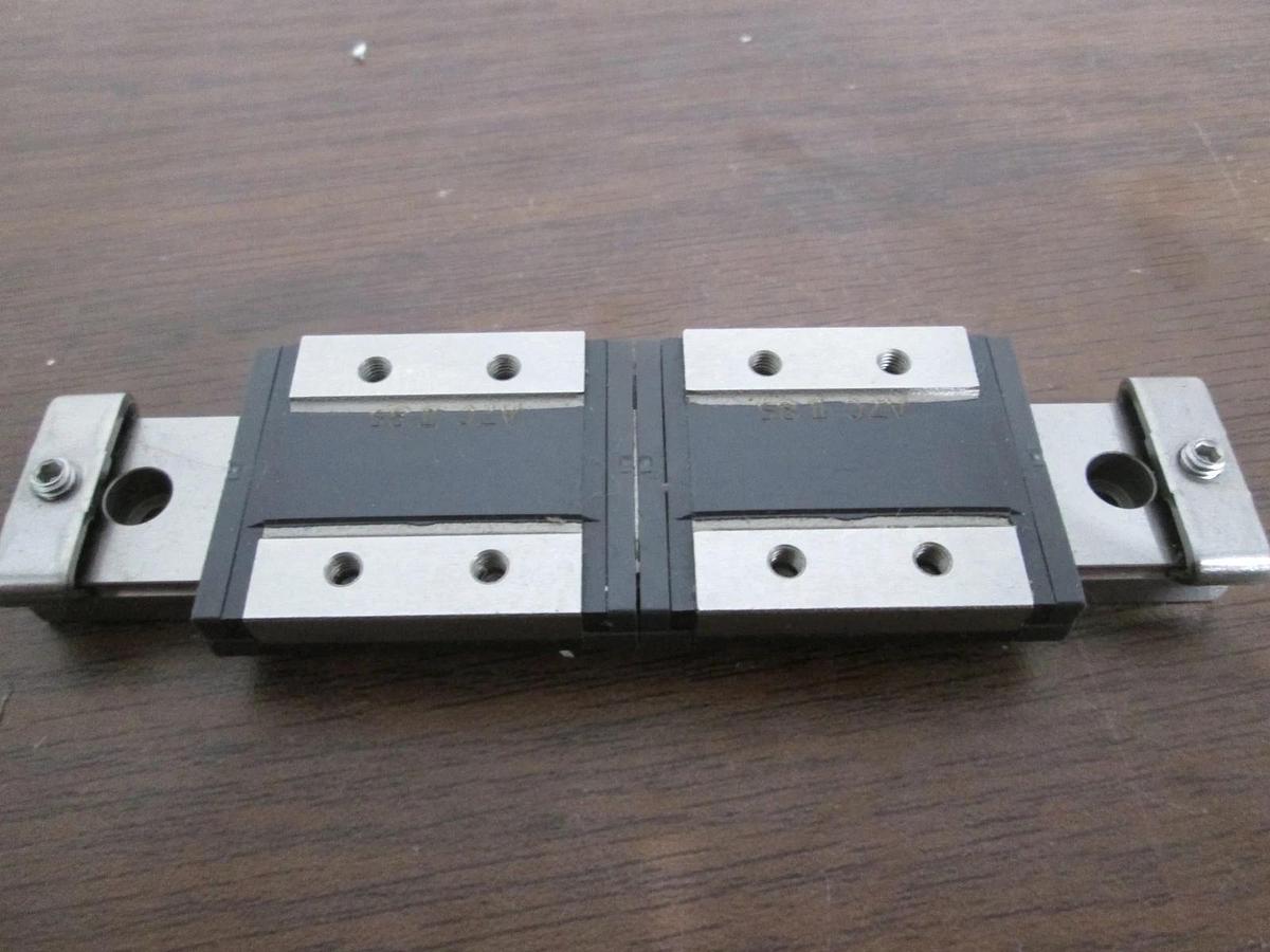 Used THK, RSR9WZM, Linear Guide Rail, Used, Lot of 2