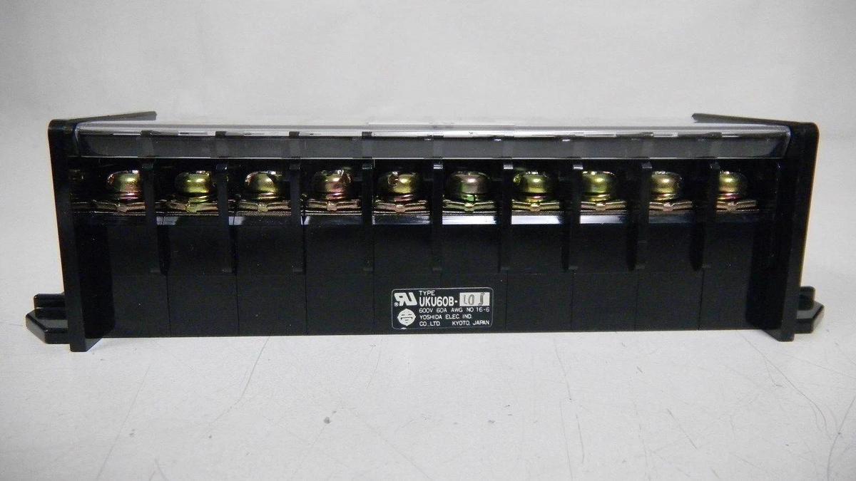 Used Yoshida electric UKU60B-10J Terminal Block, RU