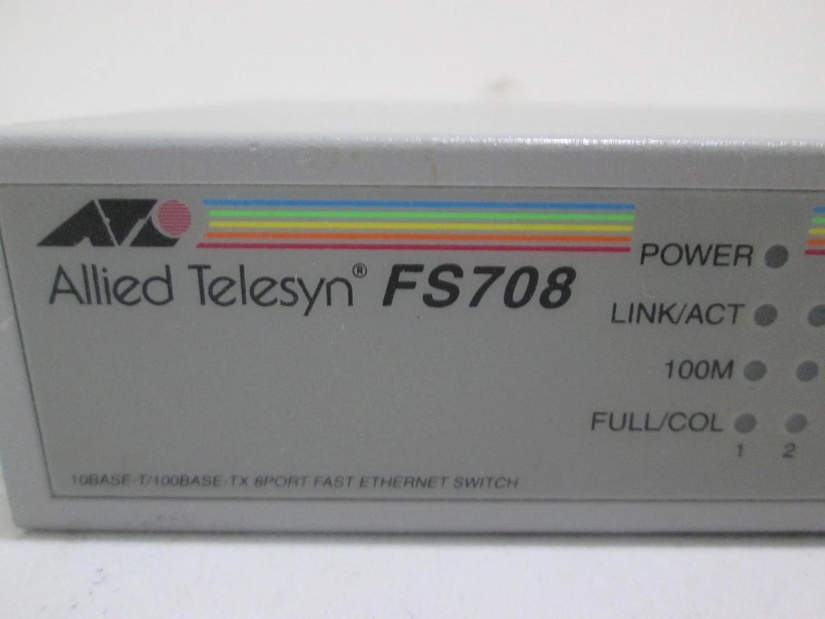 Used Allied Telesyn, FS708, Ethernet Switch, Used