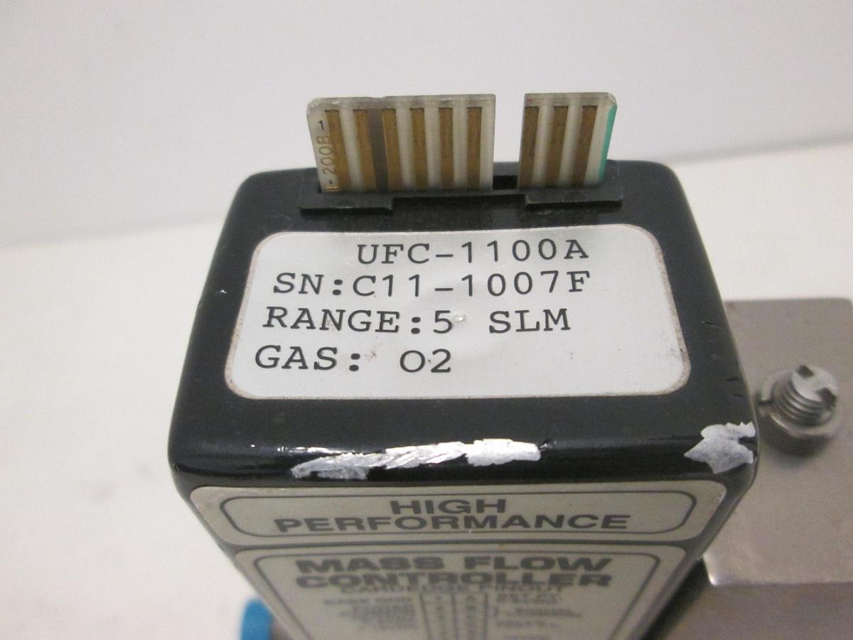 Used Unit UFC-1100A, Mass Flow Controller MFC, O2, 5 SLM, Used