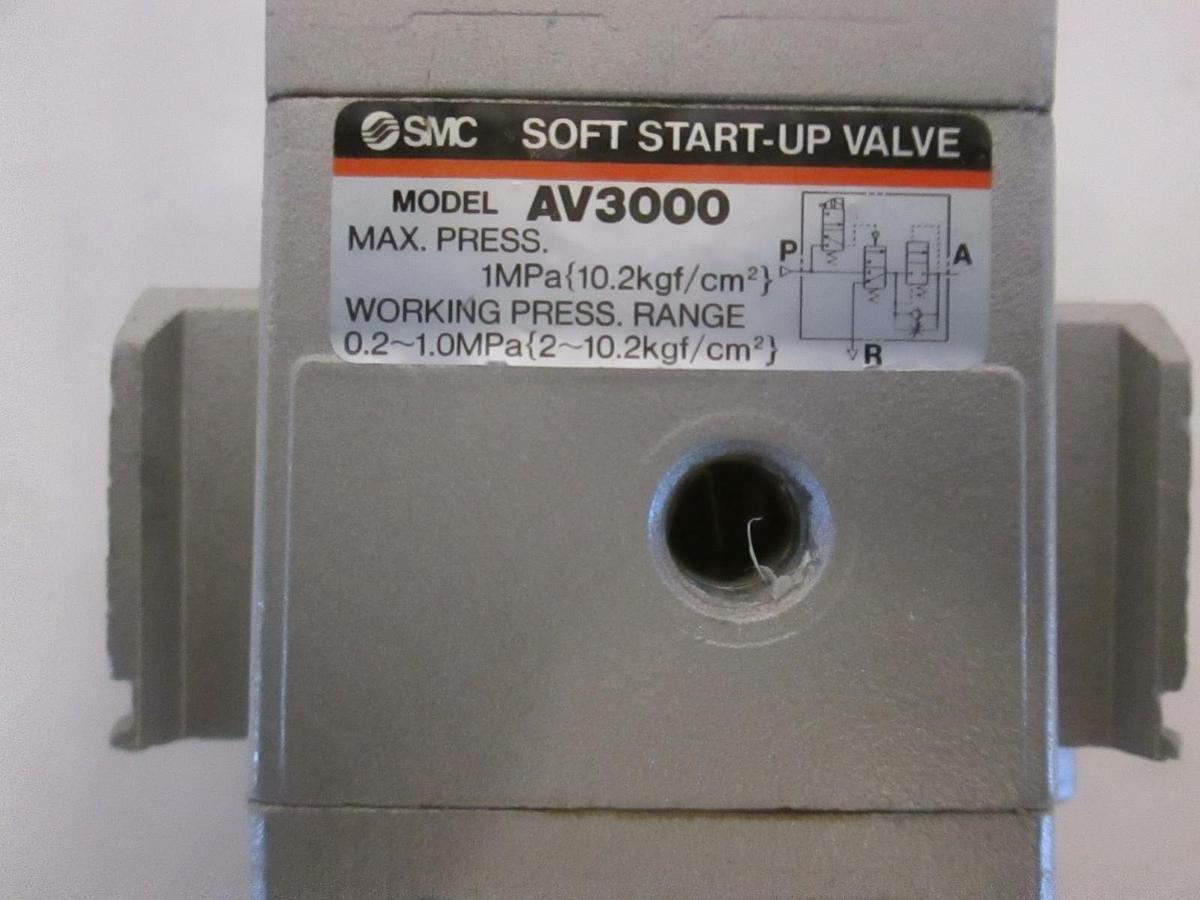 Used SMC, Soft Start-Up Valve, AV3000, Used