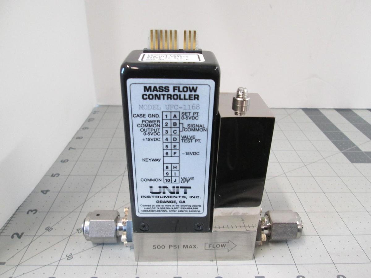 Used Unit, UFC-1168, Ar, 20 SLM, Mass Flow Controller, New