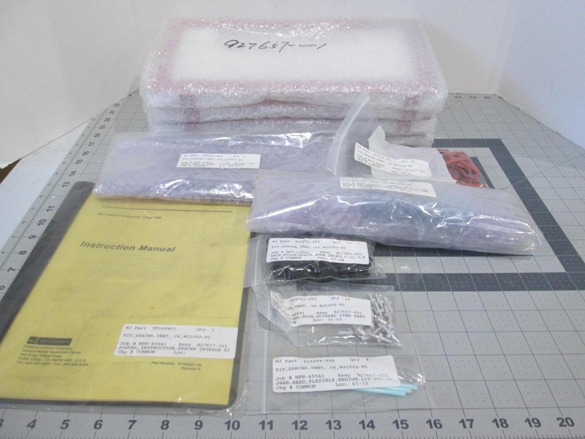 Watkins Johnson, 927657-001, WJ1000 APCVD Vent Spacer Kit, New