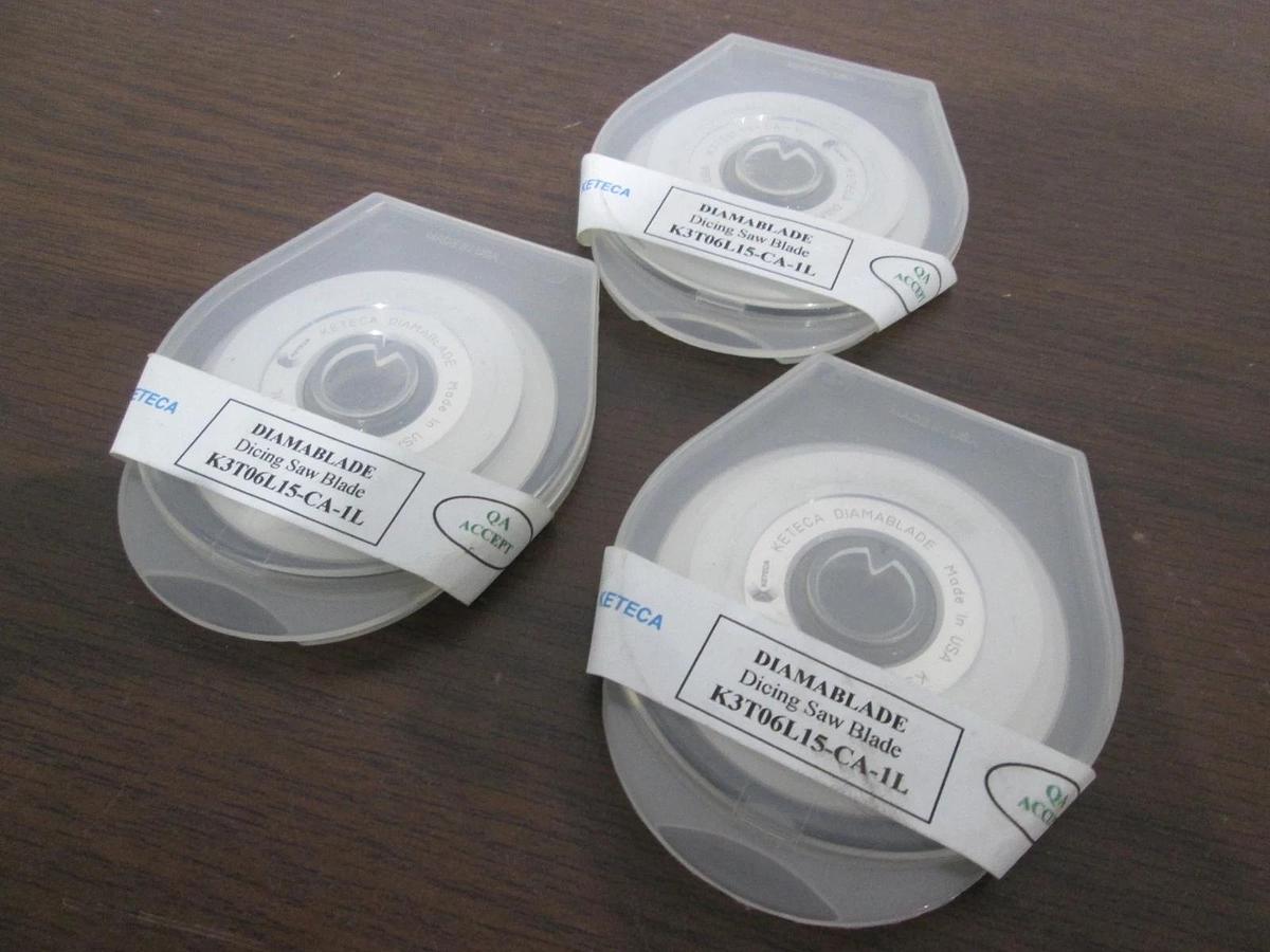 Keteca, K3T06L15-CA-1L, Diamablade Dicing Saw Blade, New, Lot of 3