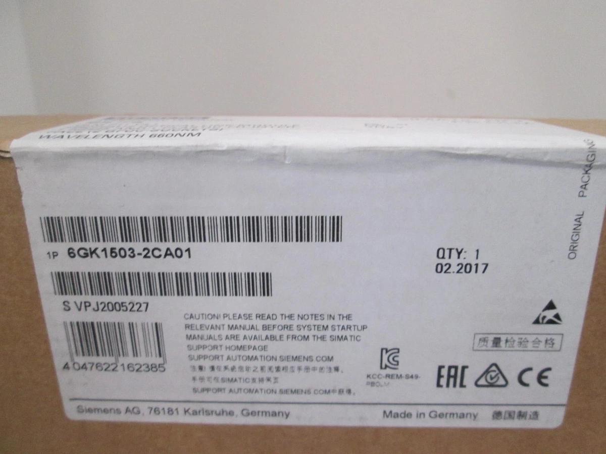Used Siemens, Profibus Optical Link Module, 6GK1503-2CA01, Unopened