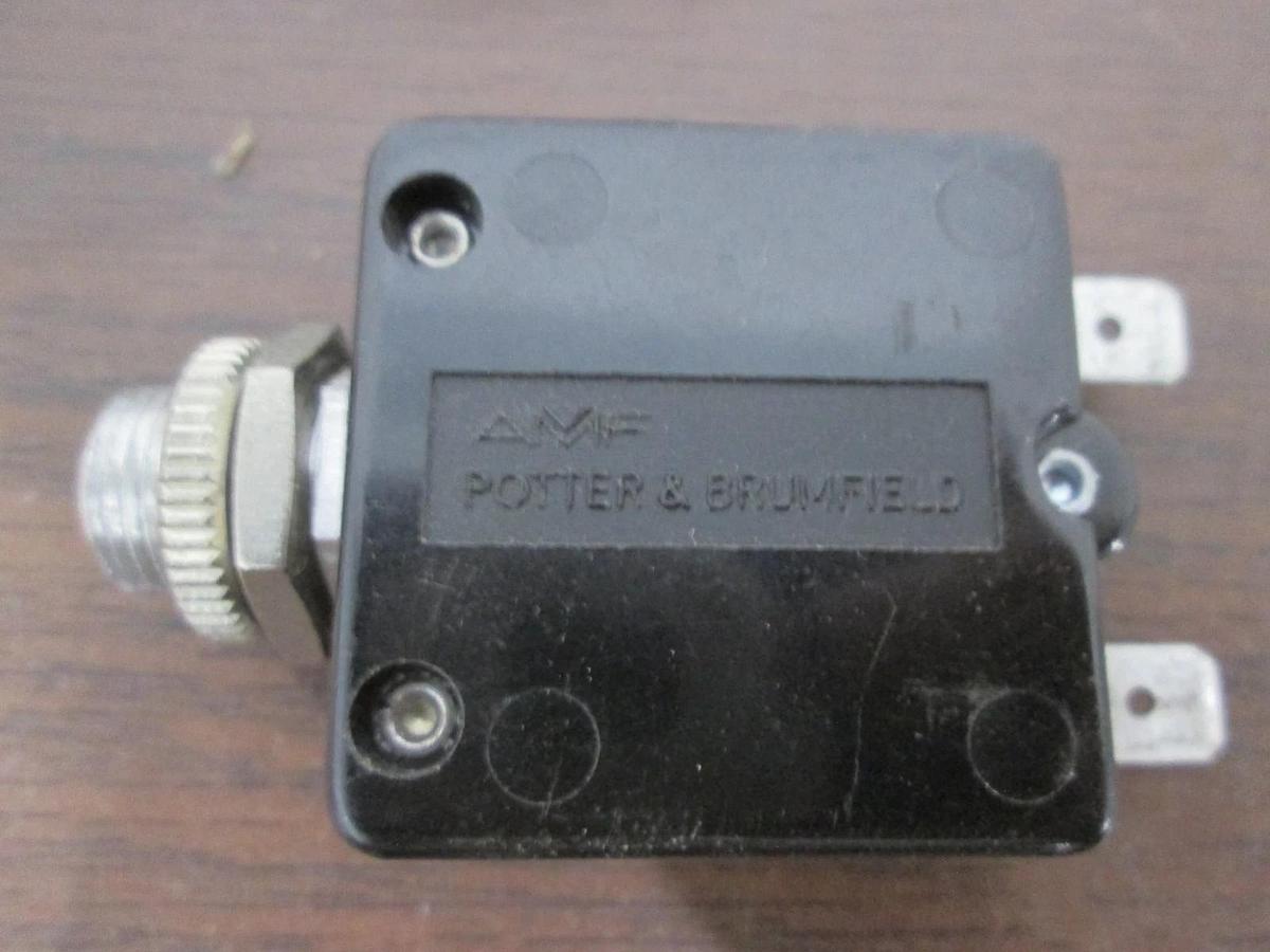 Used Potter & Brumfield, W58XB1A4A-2, 2A, Thermal Circuit Breaker, Used, Lot of 2