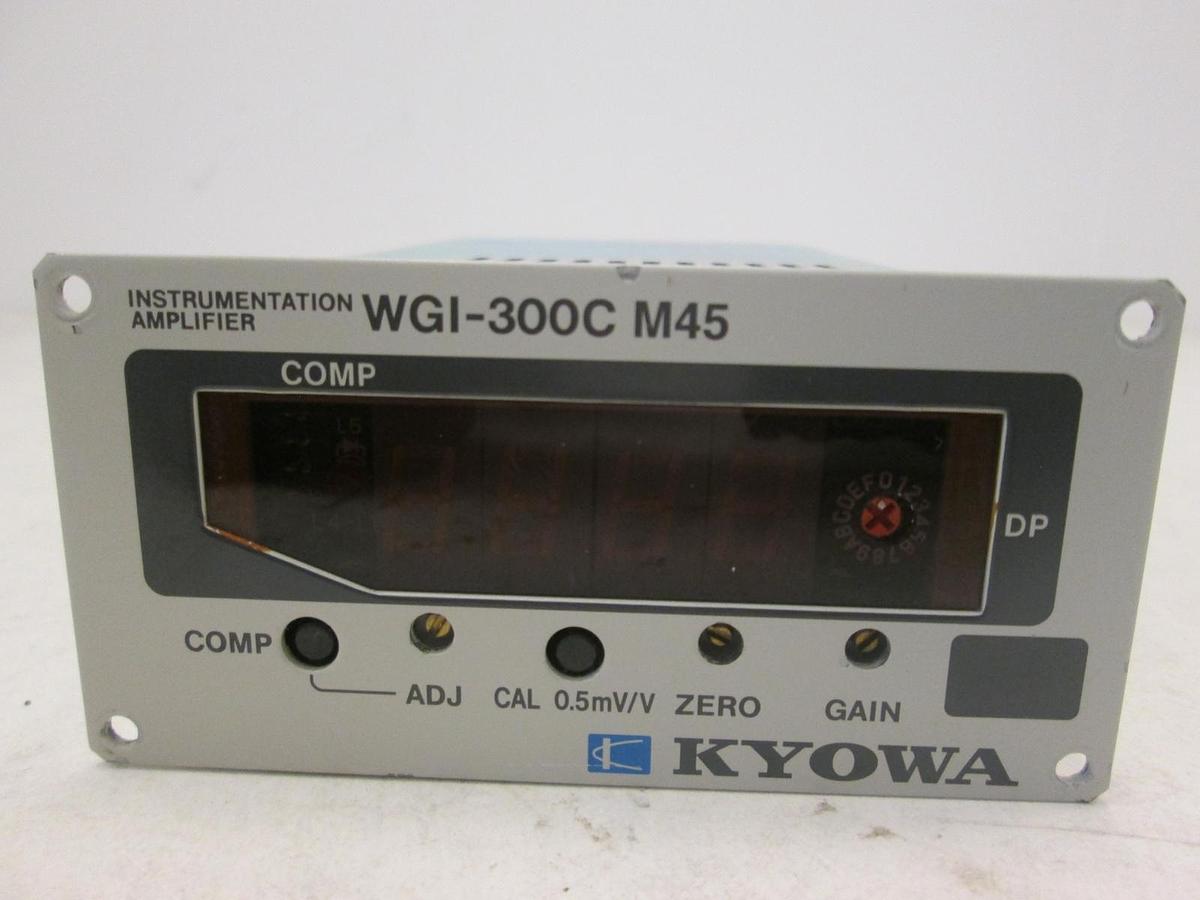 Used Kyowa, Instrumentation Amplifier, WGI-300C M45, Used