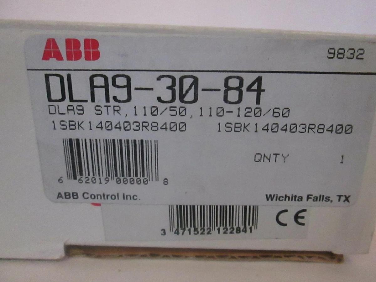 ABB, DLA9-30-84 w/ ABB MS 325 Starter, New