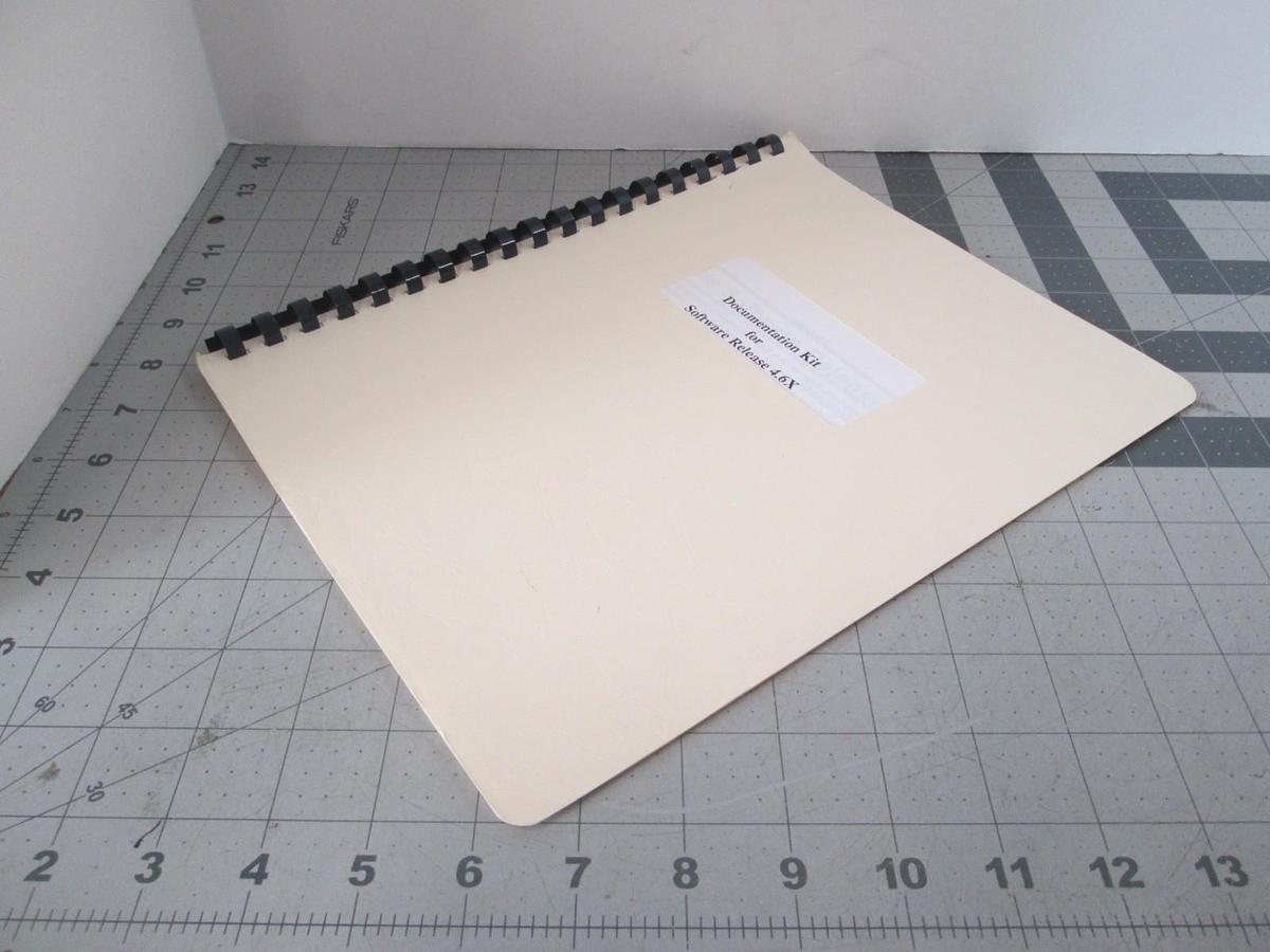 Used Rudolph Research, Ellipsometer, Documentation Kit for 4.6x, A12331, Used