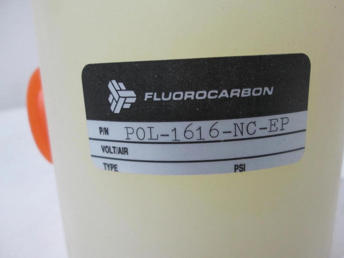 Used Fluorocarbon, POL-1616-NC-EP, Normally Closed Valve, Used