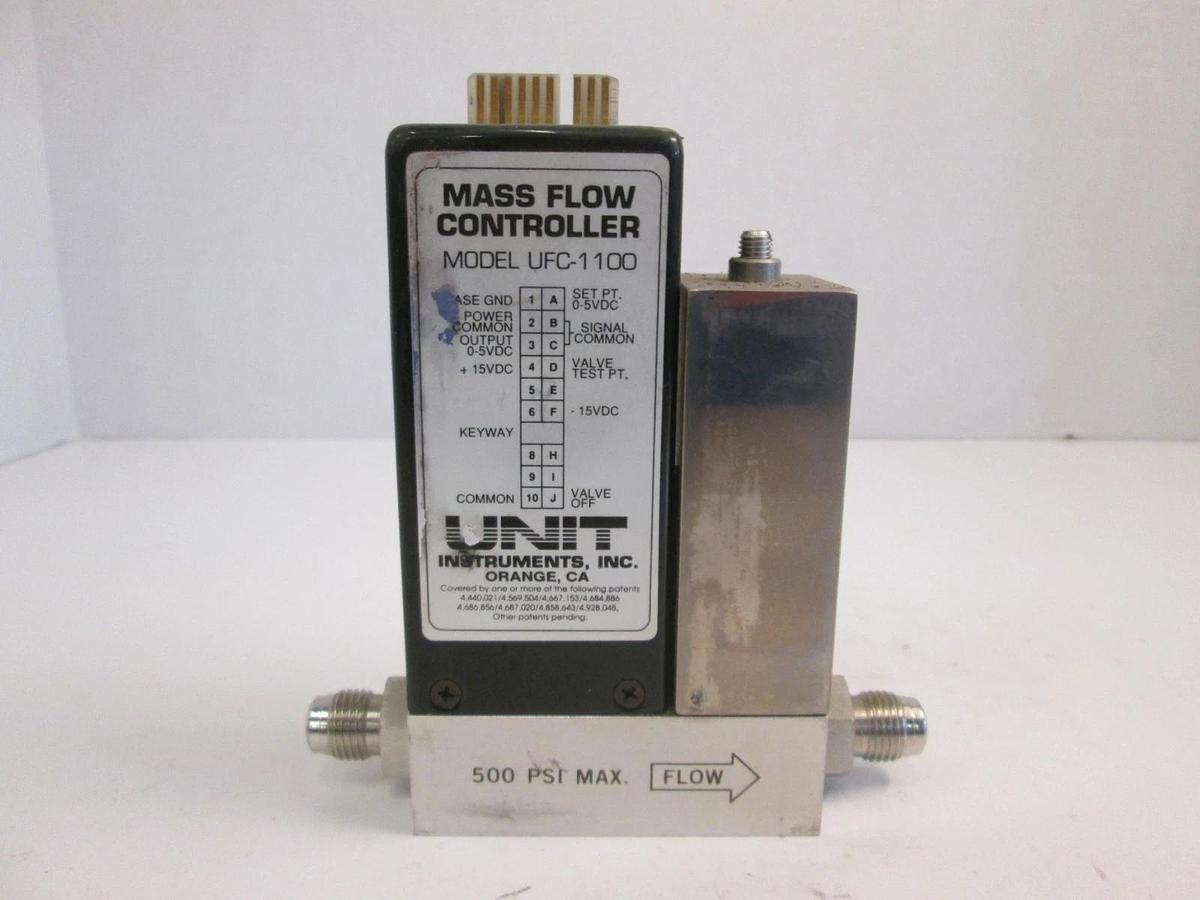 Used Unit UFC-1100 Mass Flow Controller, SIH4, 100 SCCM, Used