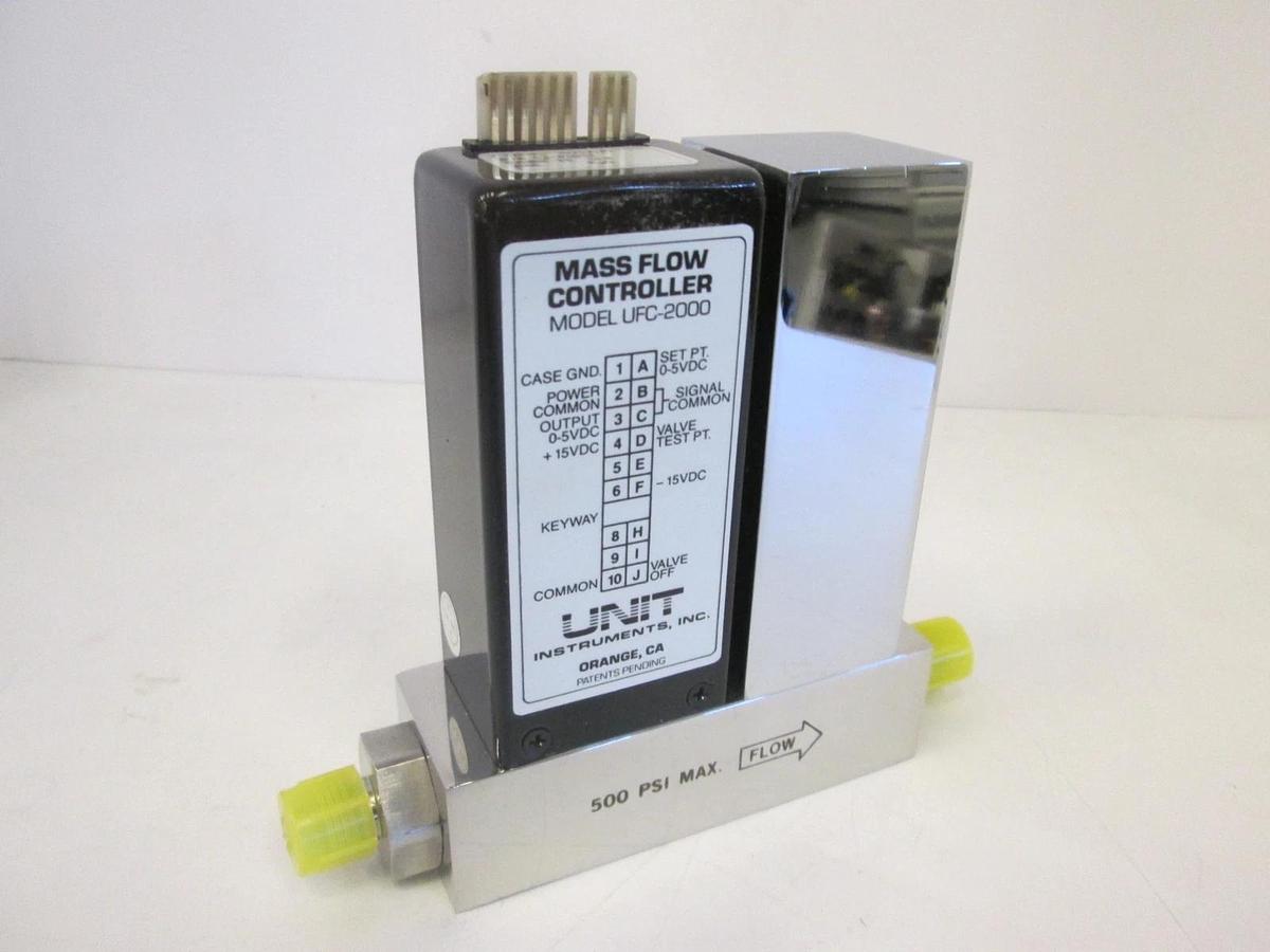 Used Unit Instruments, UFC-2000, Mass Flow Controller, 10 SLM, N2O, Used
