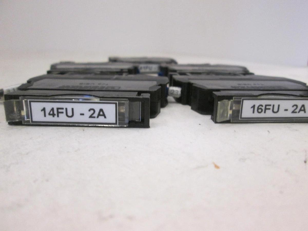 Used Phoenix Contact, Type USIG, Terminal Fuse Block, 2A, Used, Lot of 5