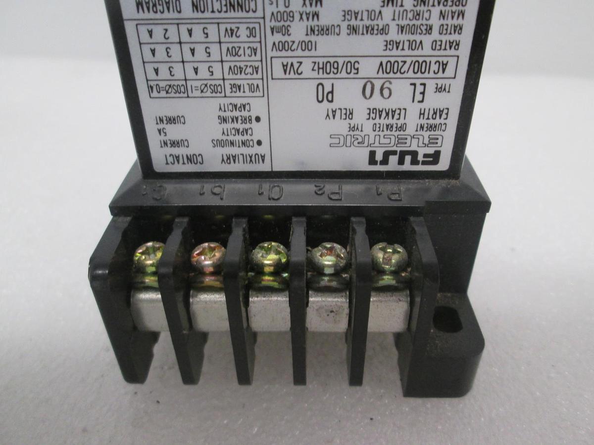 Used Fuji Electric, Class 1, Earth Leakage Relay, Used