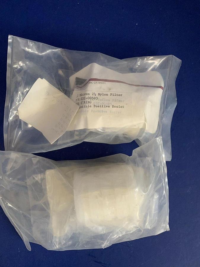 Tritec Industries 2 1/2" Nylon Filter, with EPR O-Ring, .2 Micron Lot of 2 New