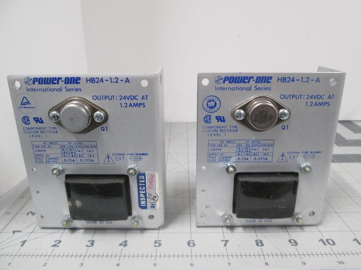 Used Power-One, HB24-1.2-A, Power Supply, Used, Lot of 2