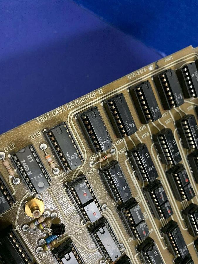 Used Tektronix 670-2474-03 1803 Data Distributor II, PCB Assy, Used