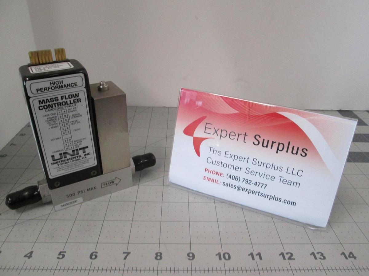 Used Unit, UFC-1100A, O2, 10 SLM, Mass Flow Controller, New