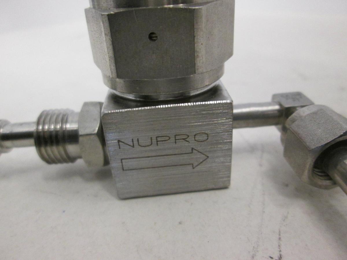 Used Nupro, High Purity Pressure Valve, 6LV-DLBW4-P7, Used