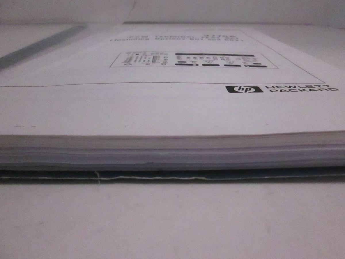 Used HP 3776A PCM Terminal Test Set Operating Manual, Used