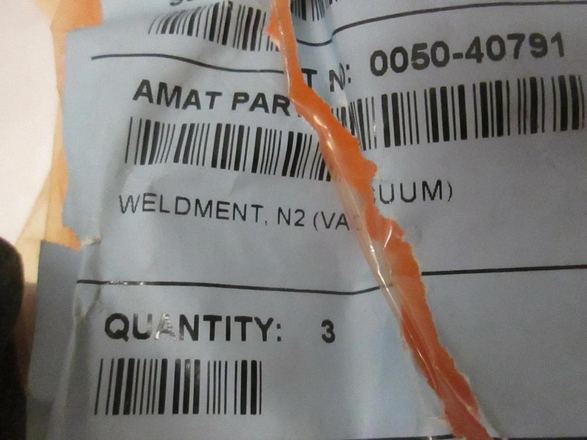 Used AMAT, Weldment, N2 Vacuum, 0050-40791, Used