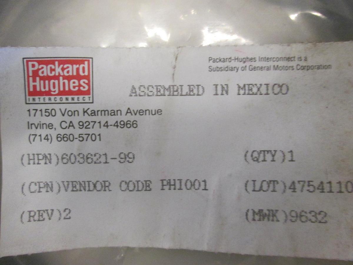 Used Packard Hughes, 603621-99, Harness Assy, Auto, WTU J1, New
