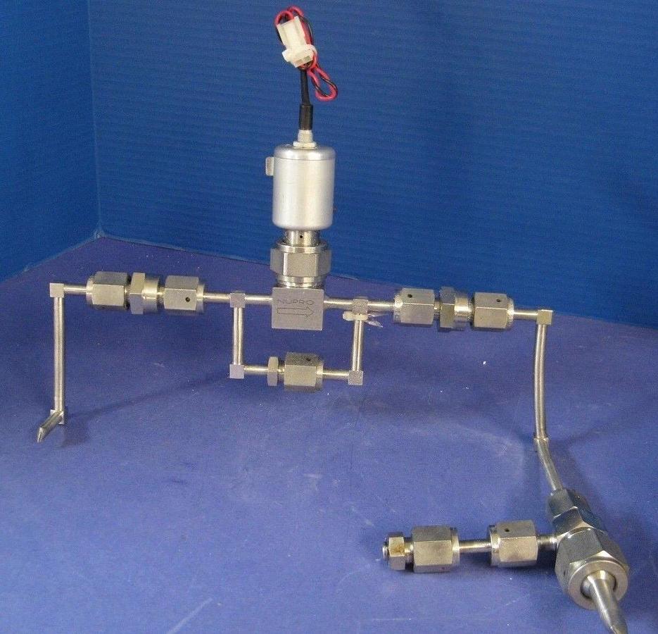 Used Air Products Venturi Line Assy w/ 6LV-BNBW4-P-CM Valve, Used