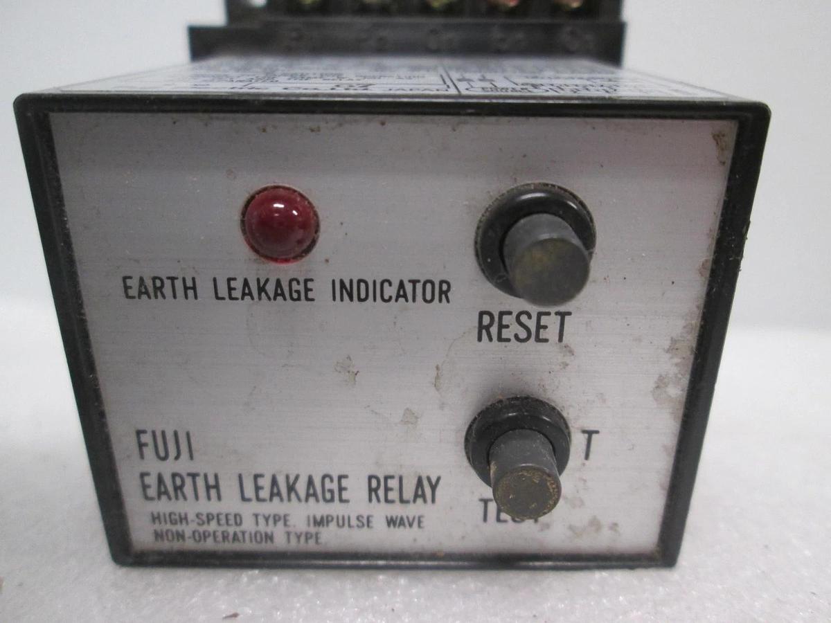 Used Fuji Electric, Class 1, Earth Leakage Relay, Used