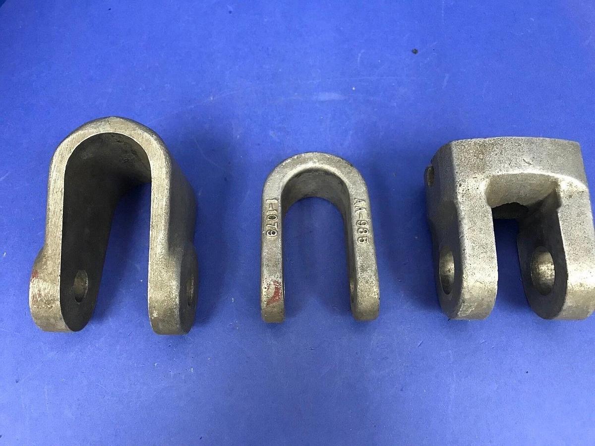 Used Greenlee Pipe Bender Shoes Yoke AV-801 / AV-935 / AV-777, Lot of 3
