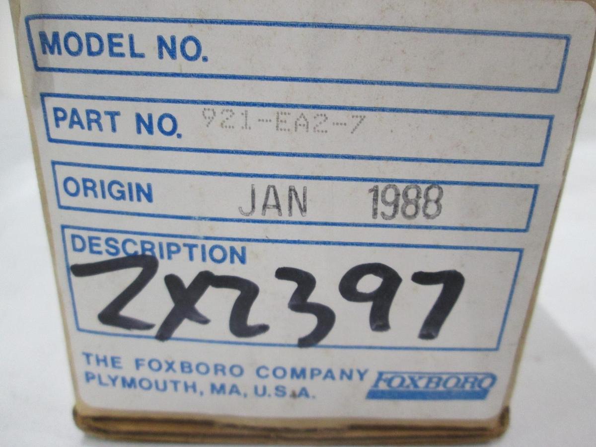 Foxboro, 921-EA2-7, Conductivity Sensor, New
